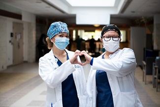 Two nurses