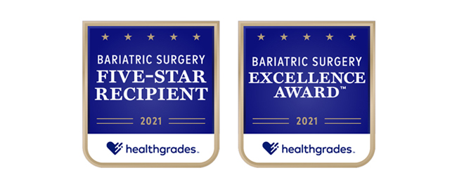 healthgrades five star recipient for bariatric surgery