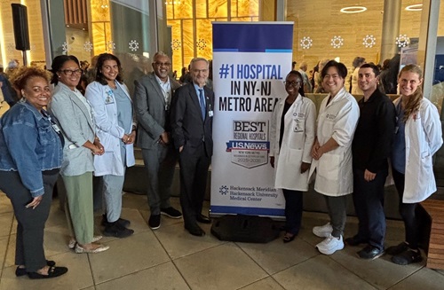 HUMC Psychiatry Residents Faculty standing together.