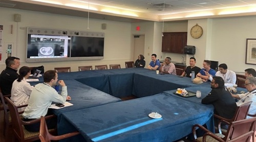 ILD team in a meeting.