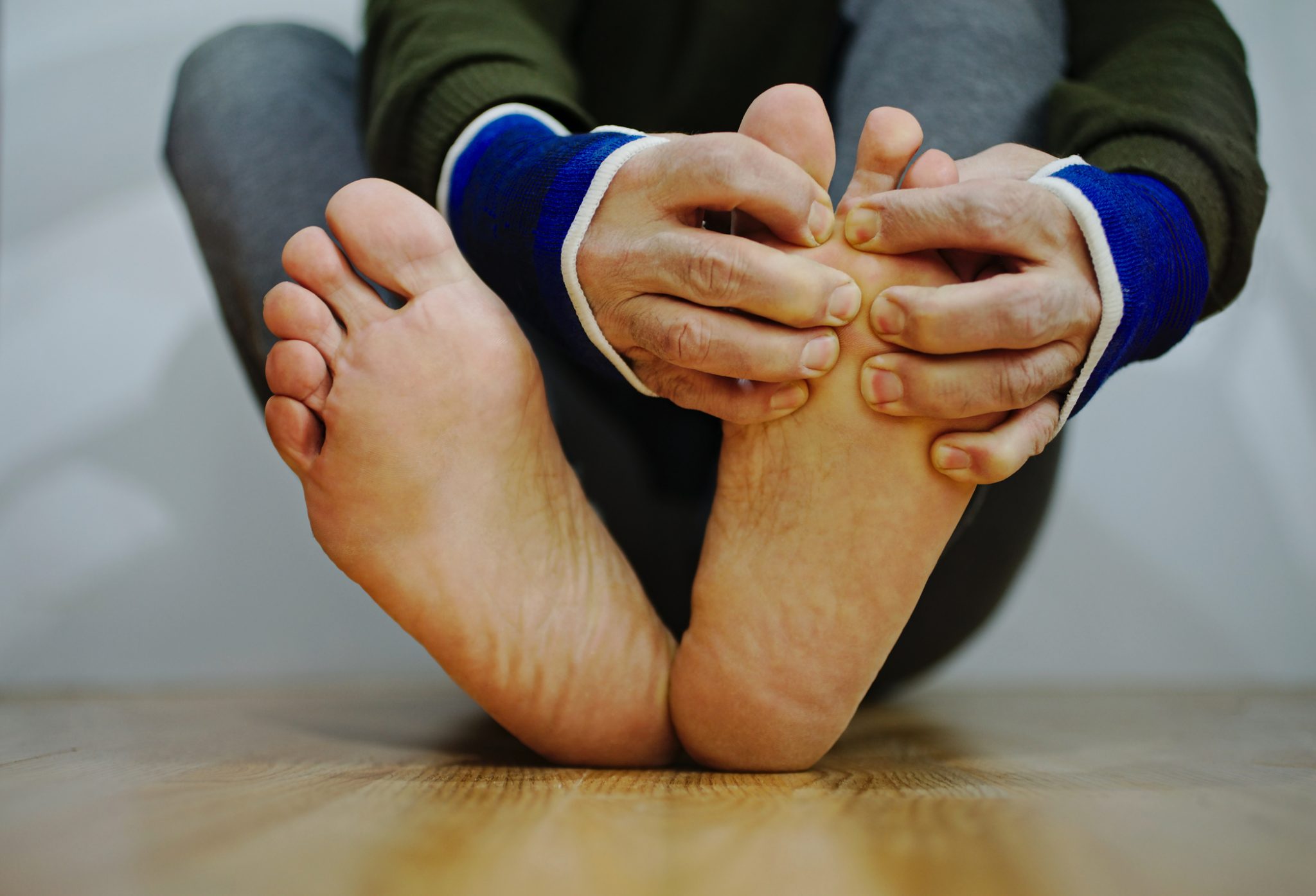 diabetic foot check