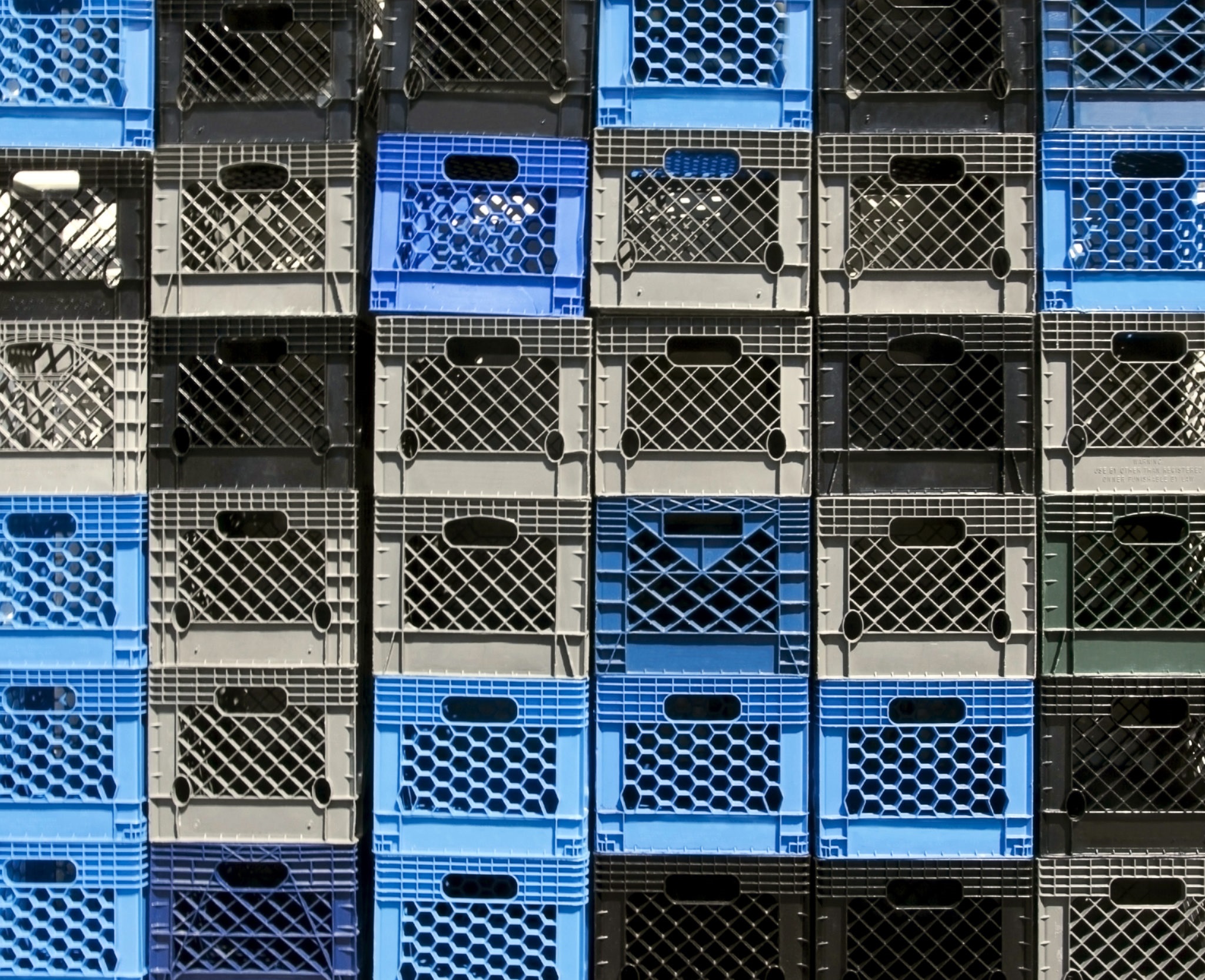 Milk crates
