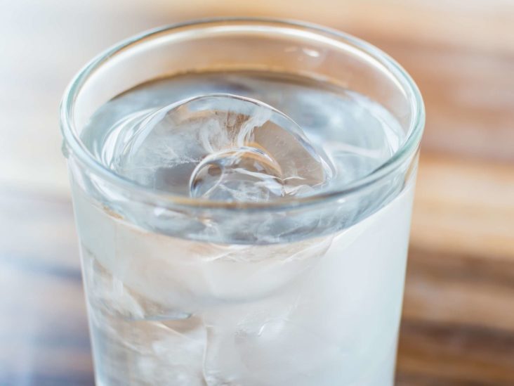 Glass of water