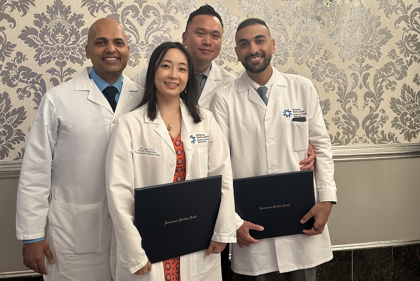 2025 HUMC Pulmonary Critical Care graduates.