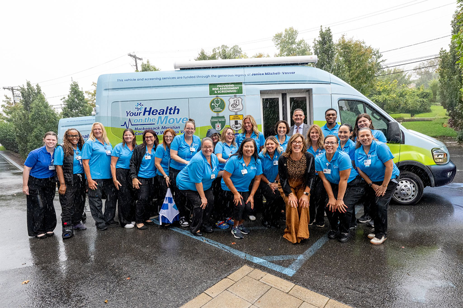 HMH Your Heath On The Move Team Van