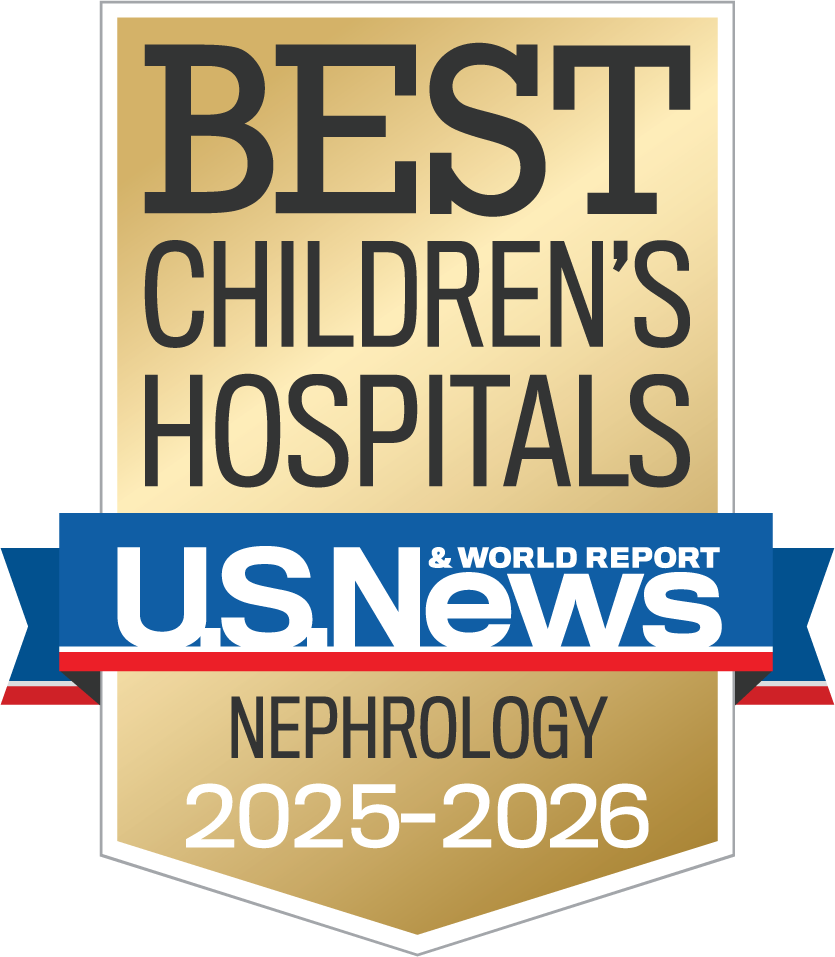 U.S. News & World Report Best Children's Hospitals 2025 - 2026 Nephrology